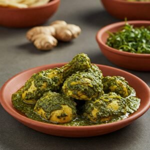 Chicken with Fenugreek Leaves (Methi)
