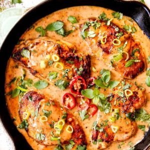coconut chicken india food